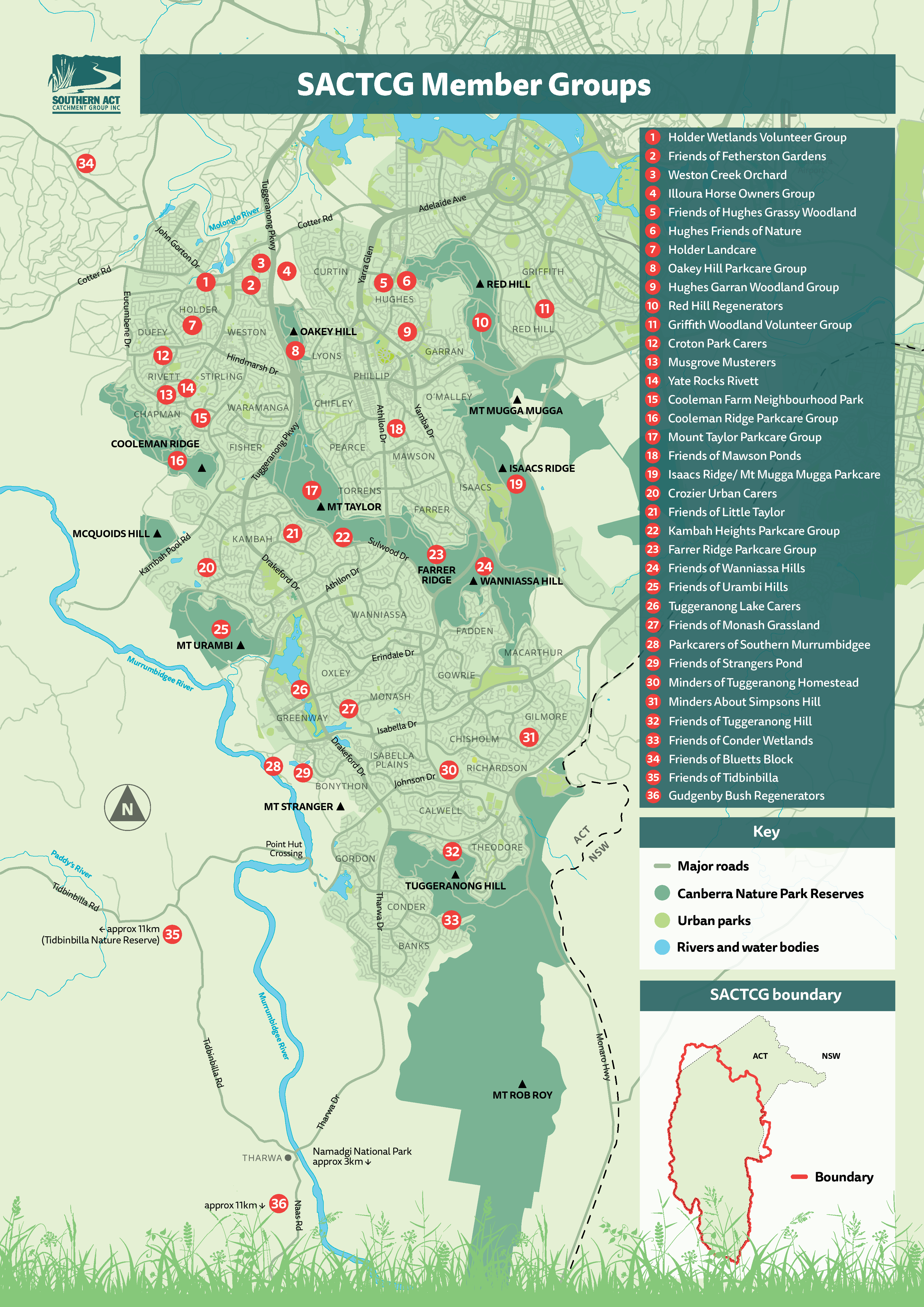 Member Group Map